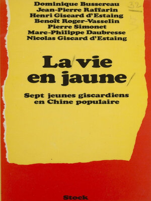 cover image of La Vie en jaune